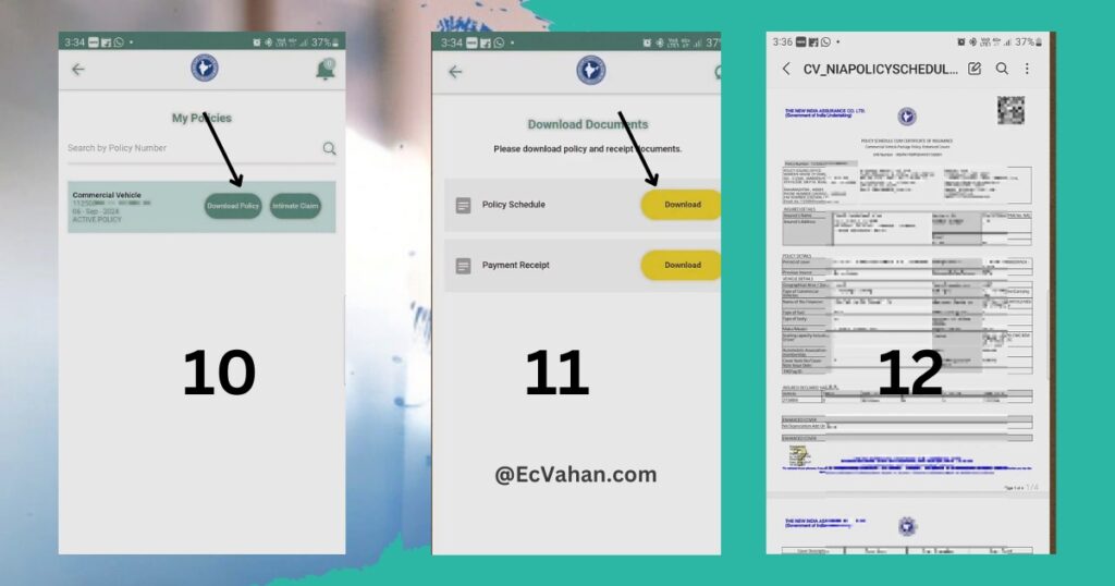 How To Download Car Policy 4th