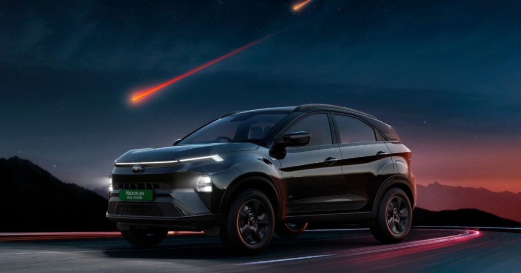Tata Nexon EV Red Dark Edition